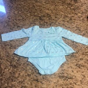 Onesie, mint color, never worn